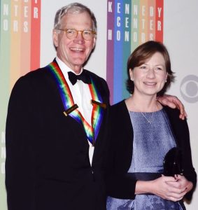 David Letterman and his wife Regina Lasko