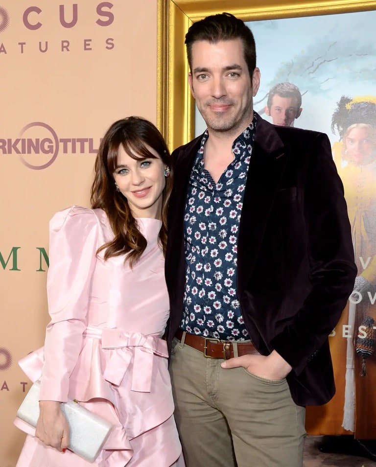 Jonathan Scott and girlfriend Zooey Deschanel